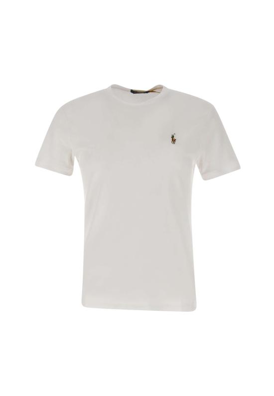 26SS 폴로 랄프로렌 포니 로고 자수 반팔티 710740727 002 White