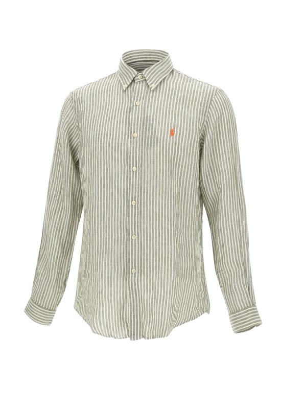 26SS 폴로 랄프로렌 긴팔 셔츠 710B15594 001 GREEN