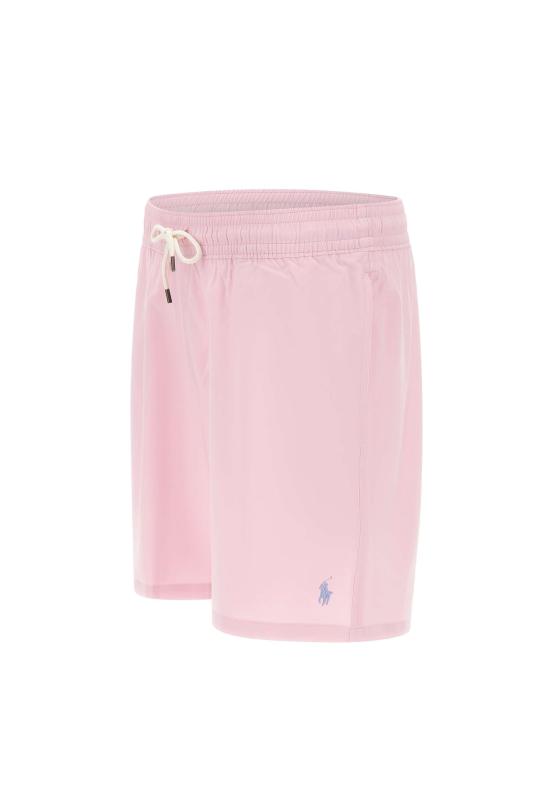 26SS 폴로 랄프로렌 포니 자수 스윔 쇼츠 710957782 511 Pink - POLO RALPH LAUREN