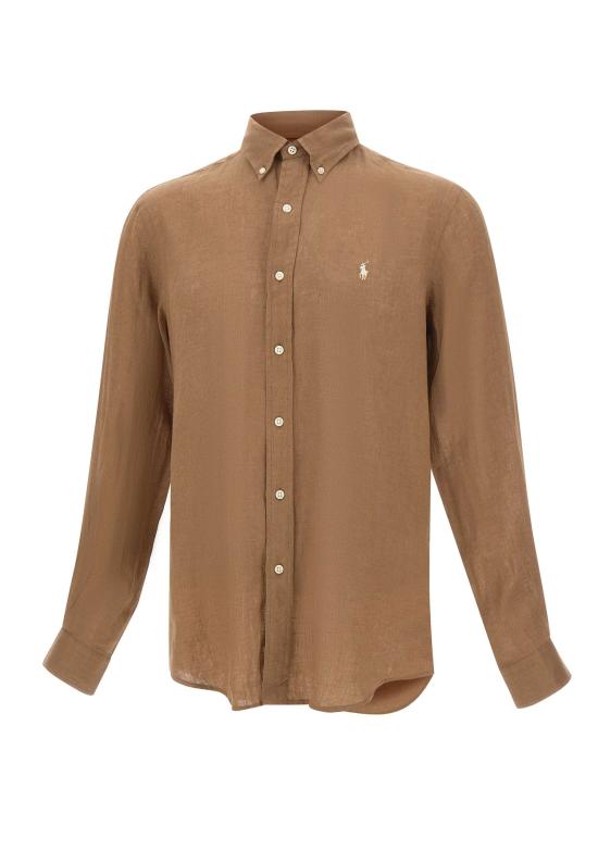 26SS 폴로 랄프로렌 긴팔 셔츠 710966294 505 BROWN