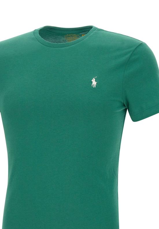 26SS 폴로 랄프로렌 포니로고 자수 반팔 티셔츠 710671438 422 GREEN - POLO RALPH LAUREN