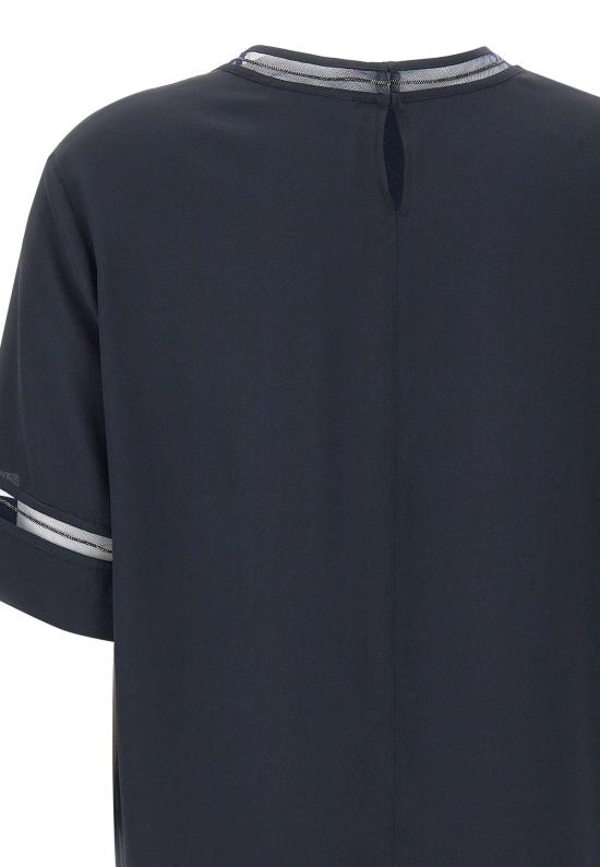 26SS 파비아나 필리피 반팔 티셔츠 TPD266F289 L7755146 Blue - FABIANA FILIPPI