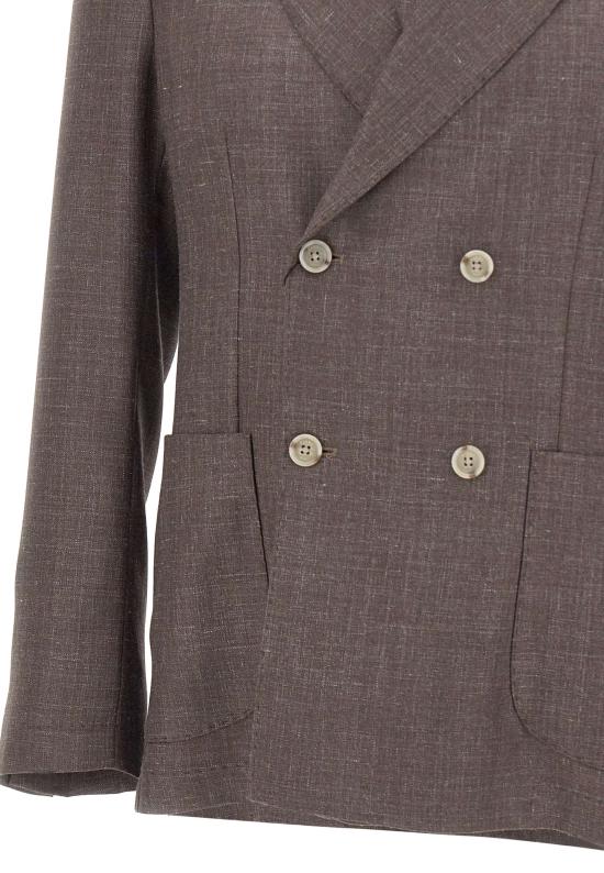 26SS 발바 수트 자켓 53063JACKET15 0028 BROWN - BARBA