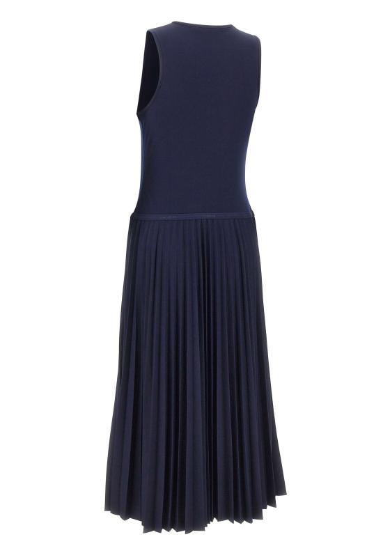 26SS 라코스테 미디 원피스 EF2432 166 BLUE - LACOSTE