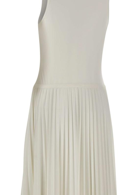 26SS 라코스테 미디 원피스 EF2432 70V WHITE - LACOSTE