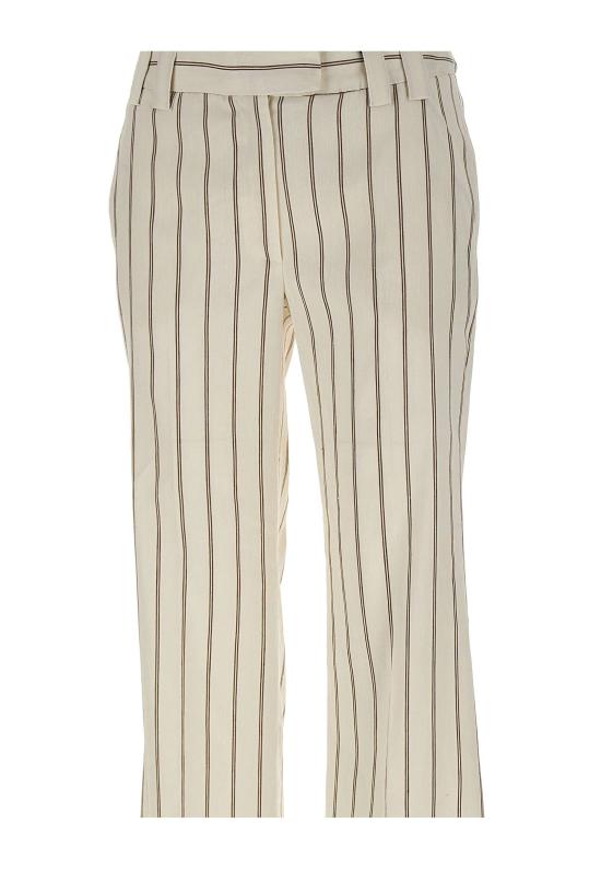 26SS 마렐라 스트레이트 팬츠 2613131112200 001 WHITE - MARELLA