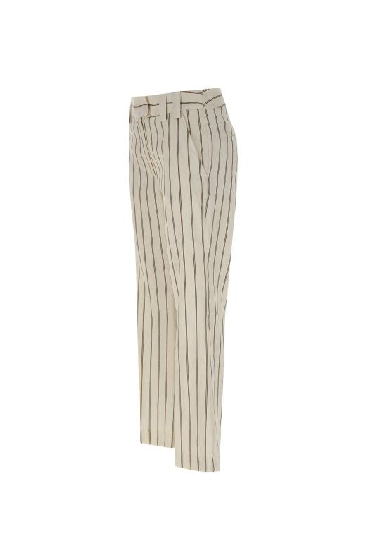 26SS 마렐라 스트레이트 팬츠 2613131112200 001 WHITE - MARELLA