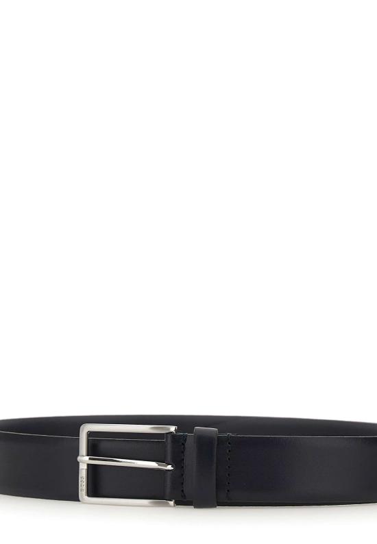 26SS 보스 가죽 벨트 50491834 410 BLUE - BOSS