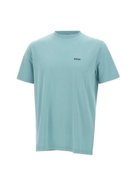 26SS 보스 반팔 티셔츠 50506373 445 Light Blue