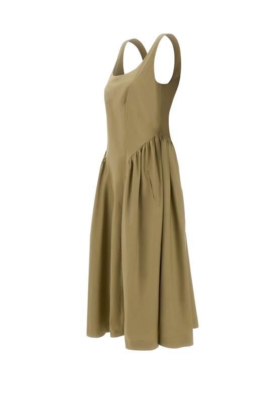 26SS 마렐라 미디 원피스 2613221082200 003 GREEN - MARELLA