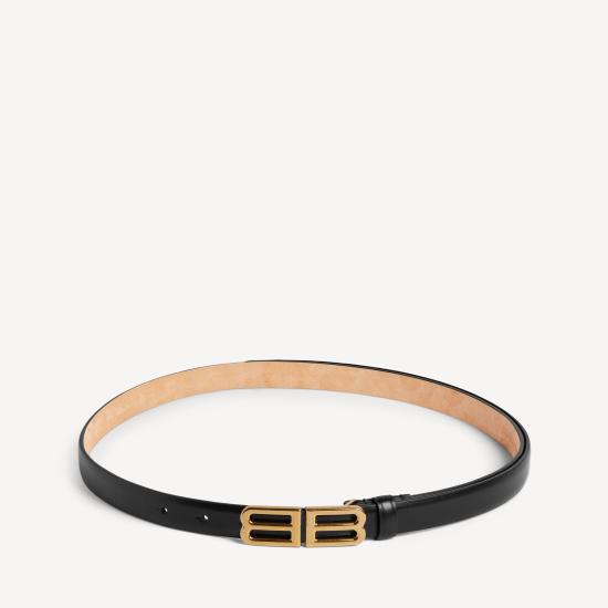 26SS 발렌시아가 레귤러 벨트 8687612ACKI1000 Black