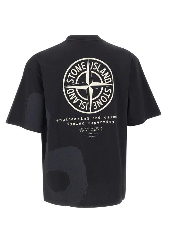 26SS 스톤 아일랜드 반팔 티셔츠 2100002S0365 V0029 Black - STONE ISLAND
