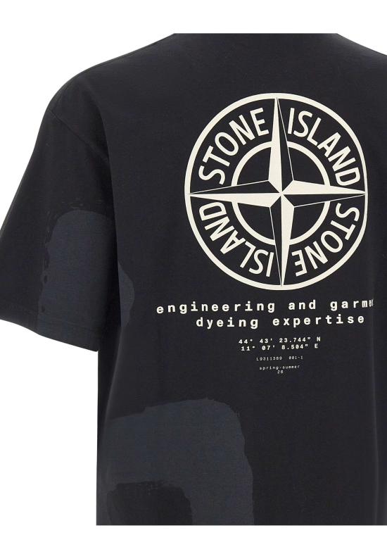 26SS 스톤 아일랜드 반팔 티셔츠 2100002S0365 V0029 Black - STONE ISLAND
