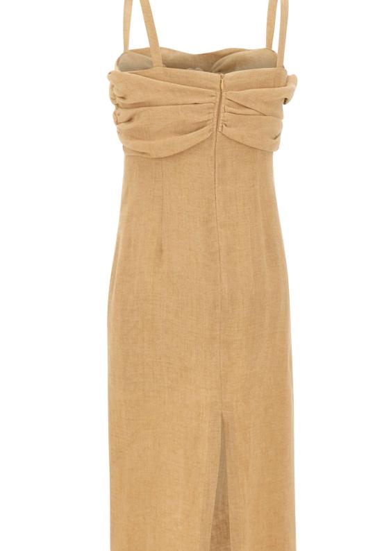 26SS 마렐라 미디 원피스 2613221062200 002 BROWN - MARELLA