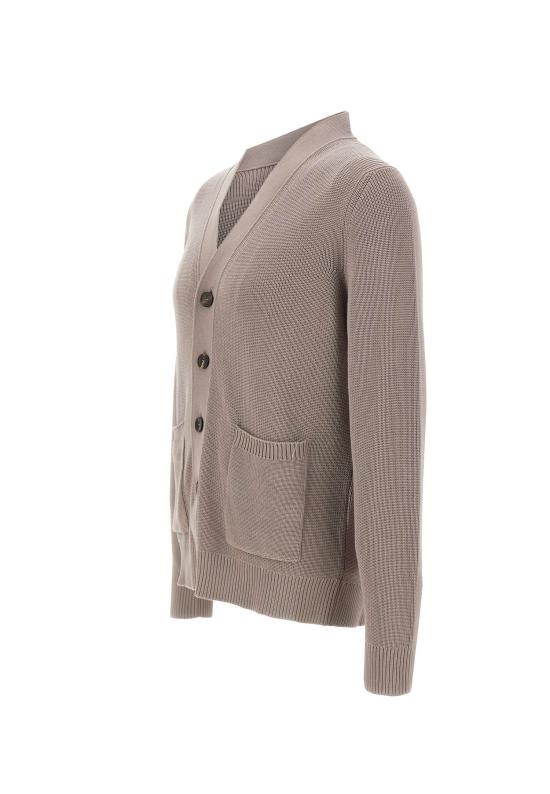 26SS 필리포 드 로렌티스 가디건 CB3MLT SU12P920 Grey - FILIPPO DE LAURENTIIS