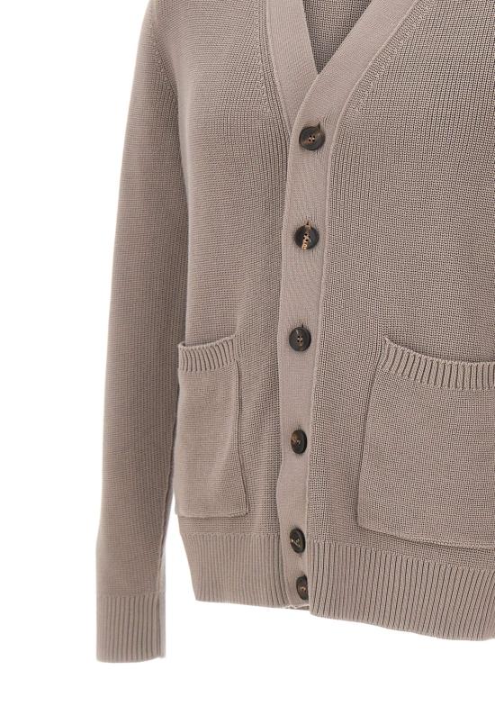 26SS 필리포 드 로렌티스 가디건 CB3MLT SU12P920 Grey - FILIPPO DE LAURENTIIS