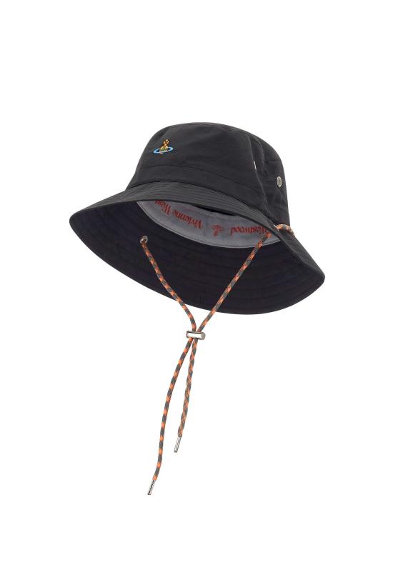 26SS 비비안웨스트우드 버킷햇 81020028 W01HMN401 Black