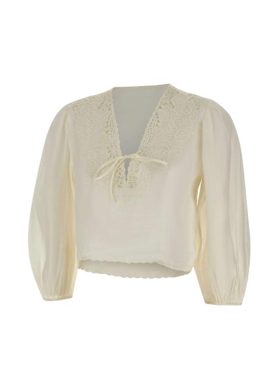 26SS 보스 블라우스 50556734 118 WHITE