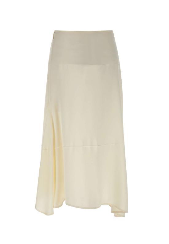 26SS 빅토리아 베컴 롱 스커트 1266WSK007245A IVORY White - VICTORIA BECKHAM