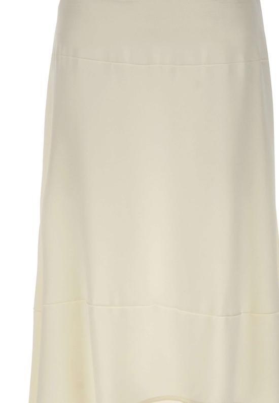 26SS 빅토리아 베컴 롱 스커트 1266WSK007245A IVORY White - VICTORIA BECKHAM