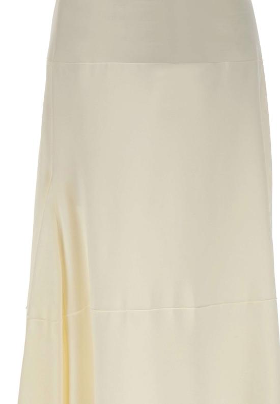 26SS 빅토리아 베컴 롱 스커트 1266WSK007245A IVORY White - VICTORIA BECKHAM