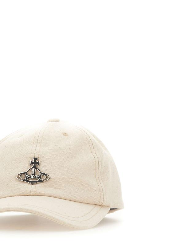 26SS 비비안웨스트우드 볼캡 81020026 W01BRB401 Beige - VIVIENNE WESTWOOD