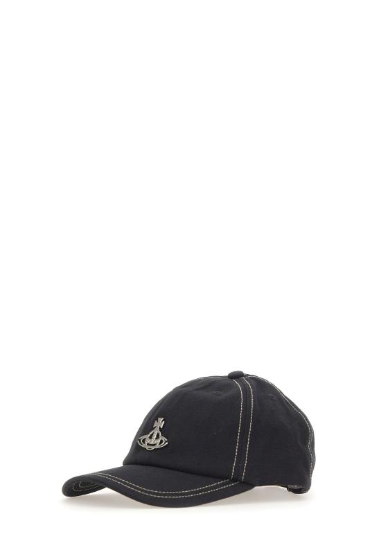 26SS 비비안웨스트우드 볼캡 81020026 W01BRN402 Black