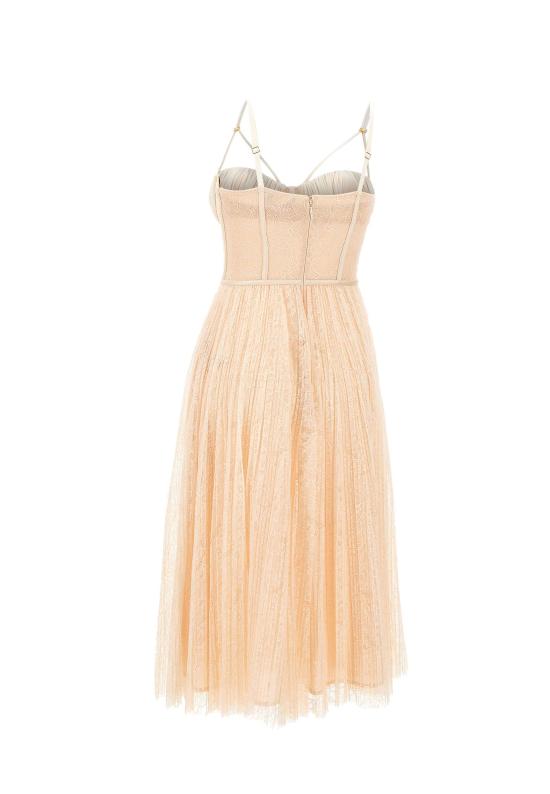 26SS 엘리자베타프랜치 미디 원피스 AB97162E2 EG9 Pink - ELISABETTA FRANCHI