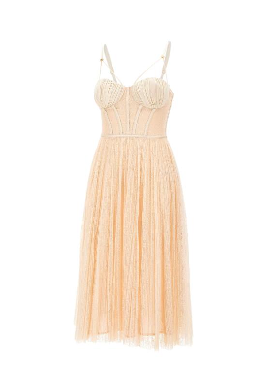 26SS 엘리자베타프랜치 미디 원피스 AB97162E2 EG9 Pink