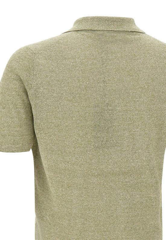 26SS 필리포 드 로렌티스 폴로 티셔츠 PL1MCSK LC14R560 Green - FILIPPO DE LAURENTIIS