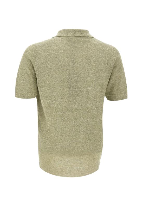 26SS 필리포 드 로렌티스 폴로 티셔츠 PL1MCSK LC14R560 Green - FILIPPO DE LAURENTIIS