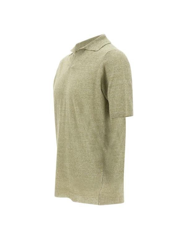 26SS 필리포 드 로렌티스 폴로 티셔츠 PL1MCSK LC14R560 Green - FILIPPO DE LAURENTIIS