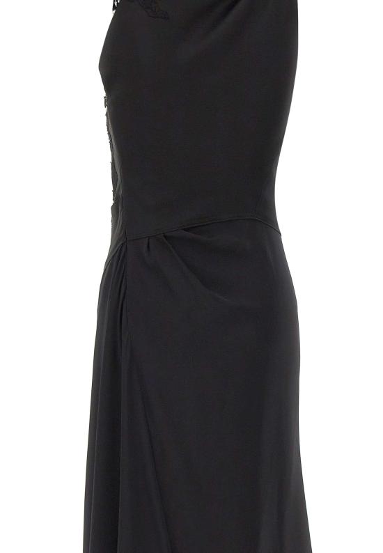 26SS 빅토리아 베컴 미디 원피스 1226WDR007331A BLACK Black - VICTORIA BECKHAM