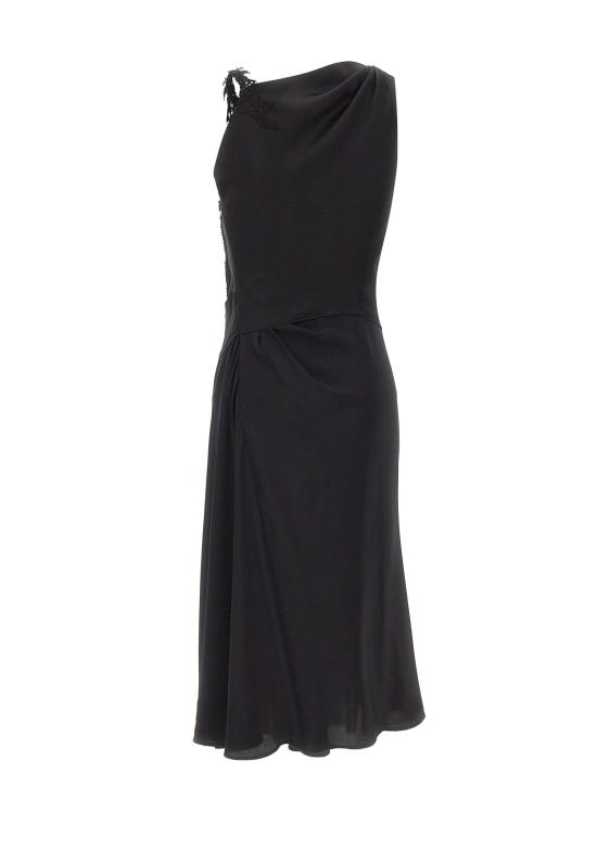 26SS 빅토리아 베컴 미디 원피스 1226WDR007331A BLACK Black - VICTORIA BECKHAM