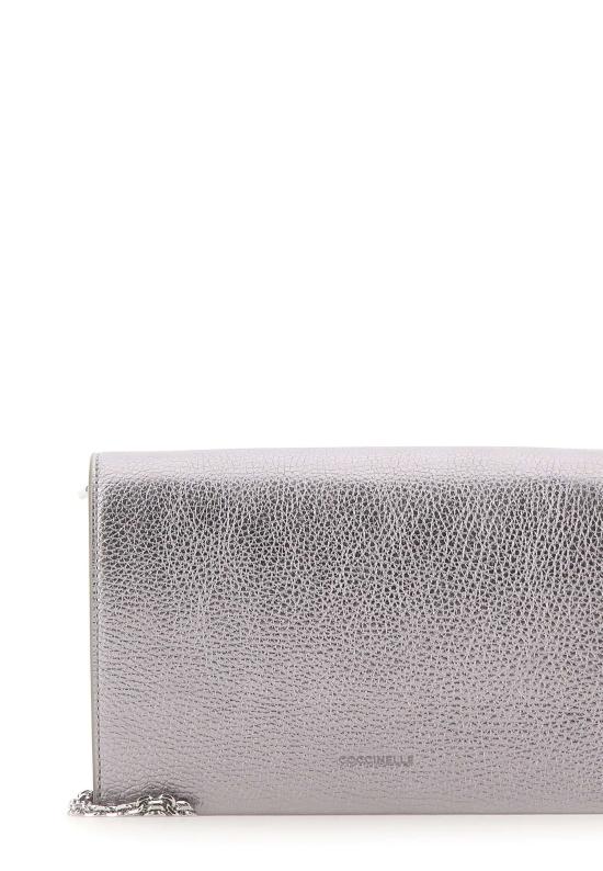 26SS 코치넬리 숄더백 S00550201 Y43 Silver - COCCINELLE