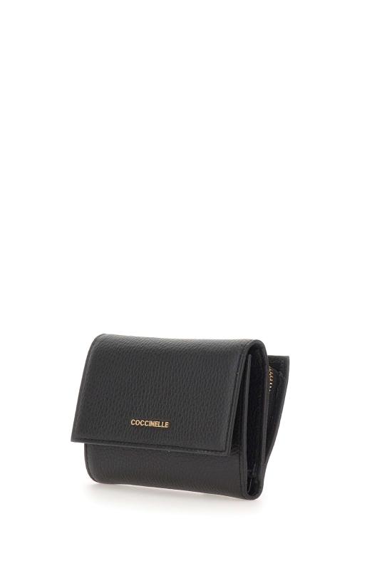 26SS 코치넬리 지갑 MW5116601 001 Black - COCCINELLE
