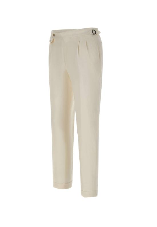 26SS 발바 스트레이트 팬츠 53060 0001 White - BARBA