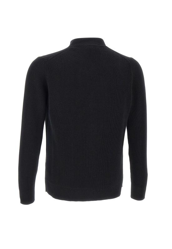 26SS 필리포 드 로렌티스 가디건 CB3MLT SU12P990 Black - FILIPPO DE LAURENTIIS