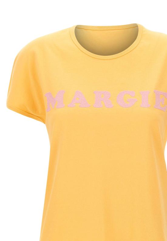 26SS MM6 메종마르지엘라 반팔 티셔츠 S62GD0212 M20108173 Orange - MM6 MAISON MARGIELA