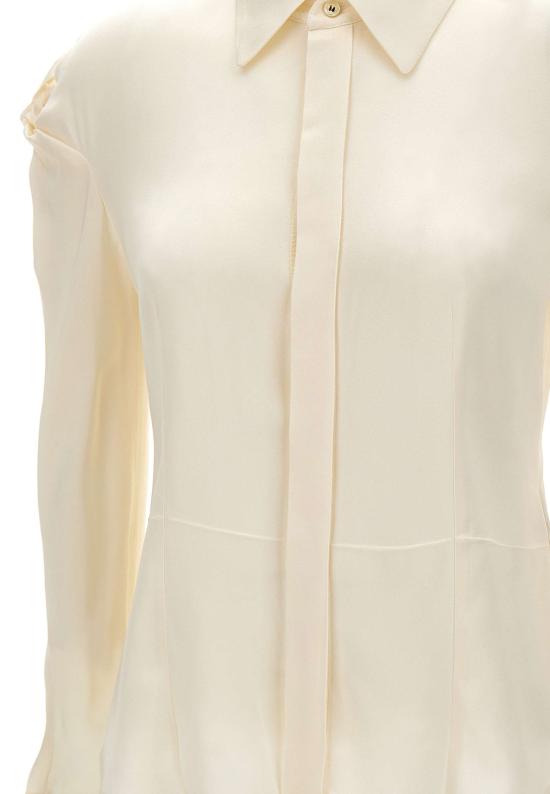 26SS 빅토리아 베컴 셔츠 1226WSH007231A IVORY White - VICTORIA BECKHAM