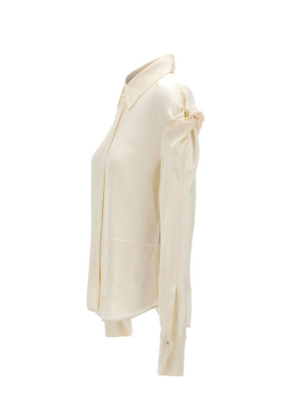 26SS 빅토리아 베컴 셔츠 1226WSH007231A IVORY White - VICTORIA BECKHAM