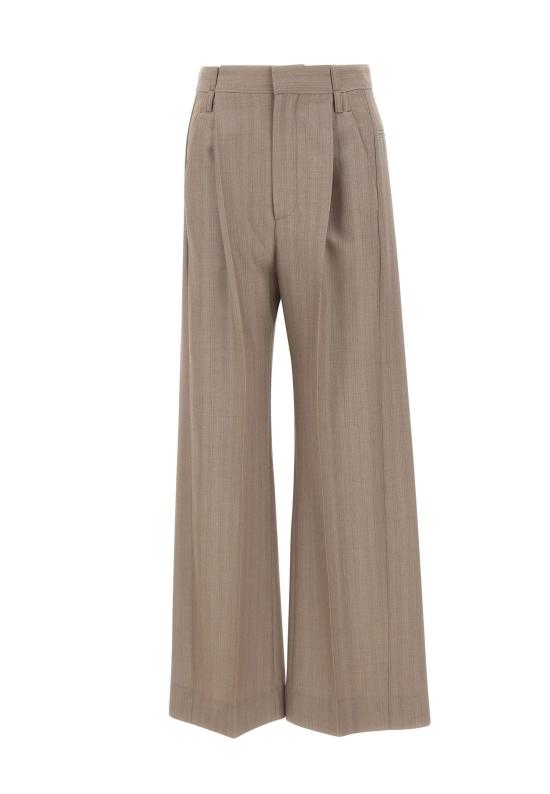 26SS 빅토리아 베컴 스트레이트 팬츠 1226WTR007113A LIMESTONE BROWN