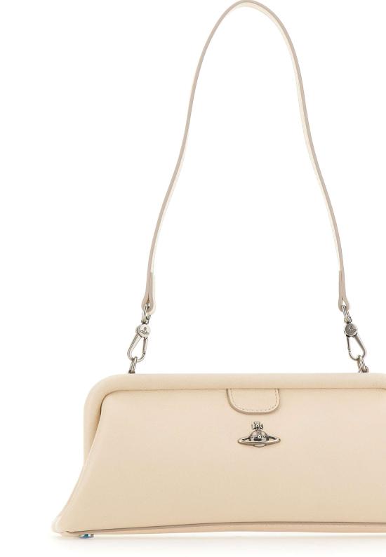26SS 비비안웨스트우드 숄더백 4B01001EW L00BXA410 Beige - VIVIENNE WESTWOOD