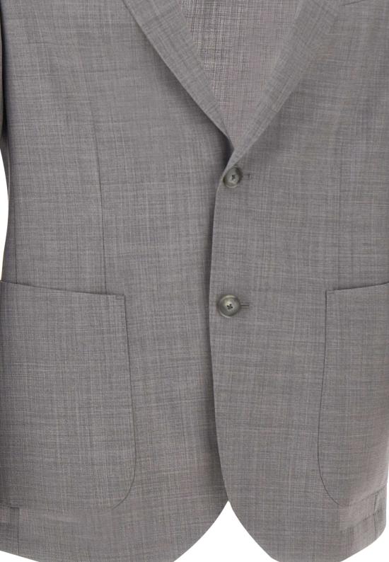 26SS 보스 수트 자켓 50561991 072 Grey - BOSS