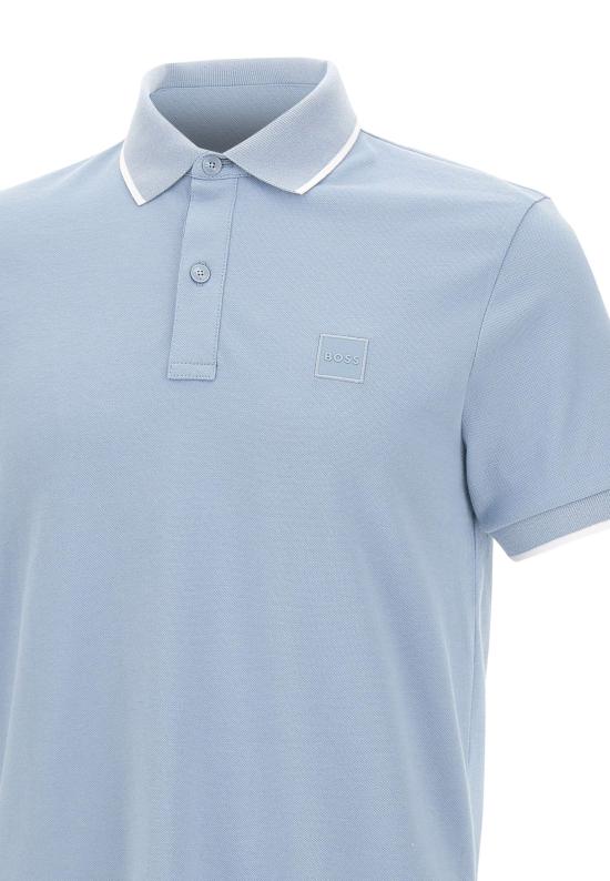  보스 폴로 티셔츠 50507699 458 Blue - BOSS