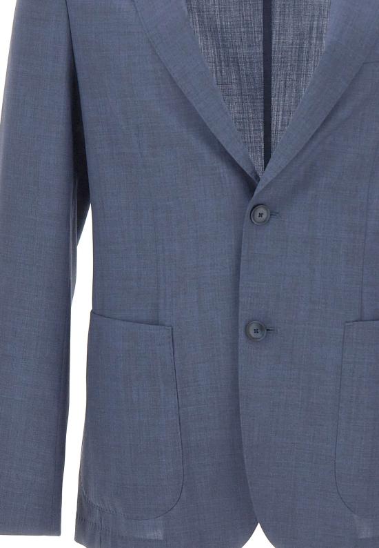 26SS 보스 수트 자켓 50561991 466 Blue - BOSS