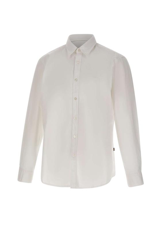26SS 보스 긴팔 셔츠 50518304 100 White