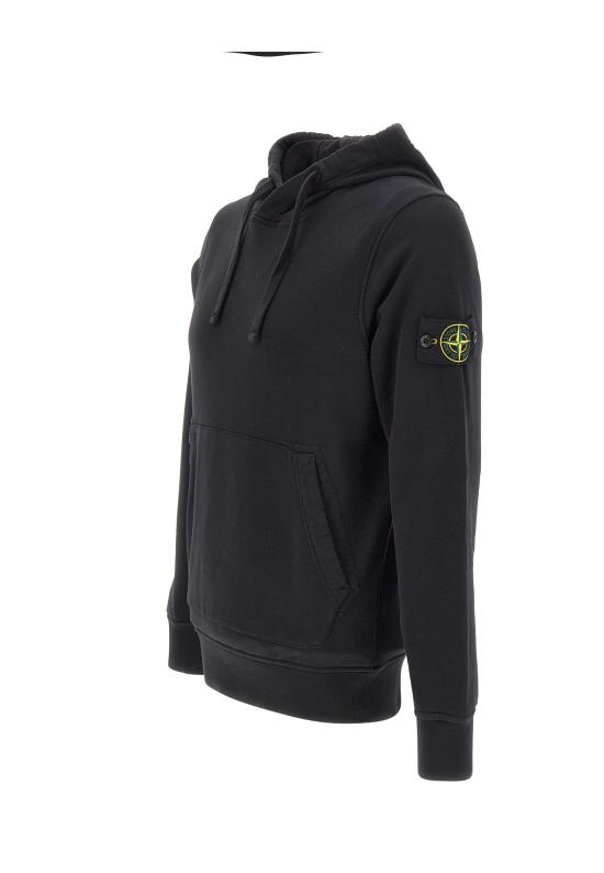 26SS 스톤 아일랜드 후드 티셔츠 6100062S0051 V0029 Black - STONE ISLAND