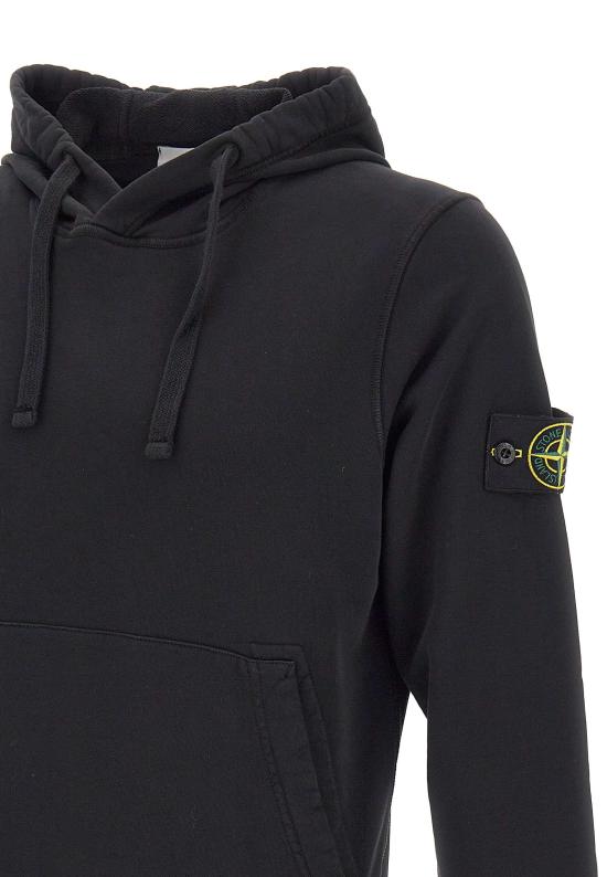 26SS 스톤 아일랜드 후드 티셔츠 6100062S0051 V0029 Black - STONE ISLAND