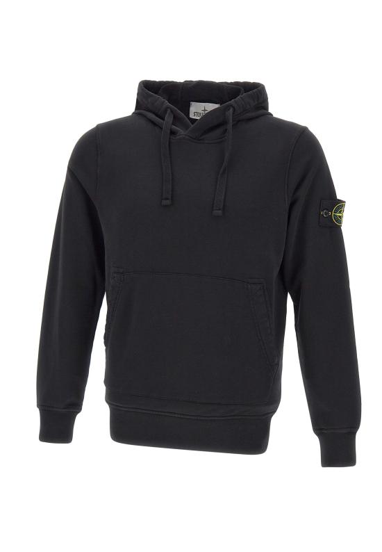 26SS 스톤 아일랜드 후드 티셔츠 6100062S0051 V0029 Black